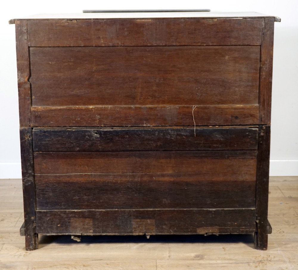 A good Jacobean oak chest of drawers View IX