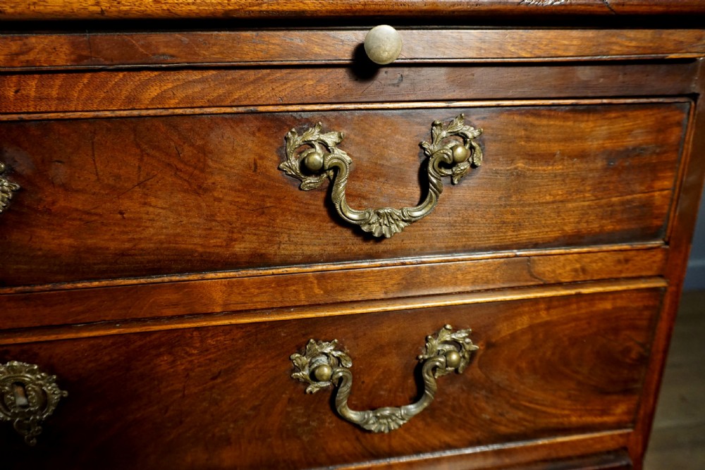 A superb example of a small Georgian chest with brushing slide  View VIII