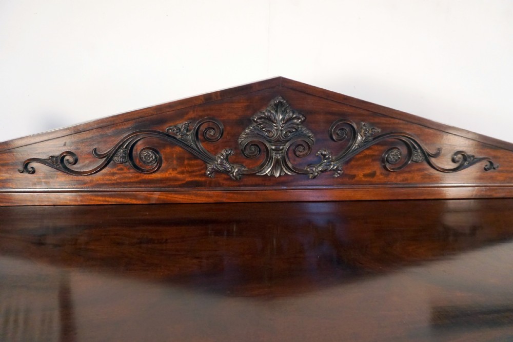 A sumptuous Regency Mahogany Pedastal sideboard View II
