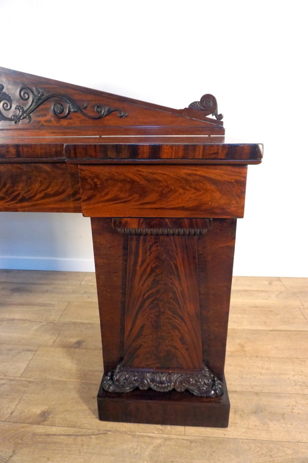 A sumptuous Regency Mahogany Pedastal sideboard View V