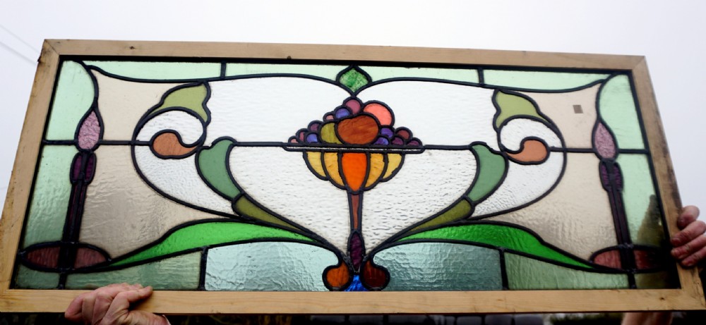 A stunning stained glass window View III