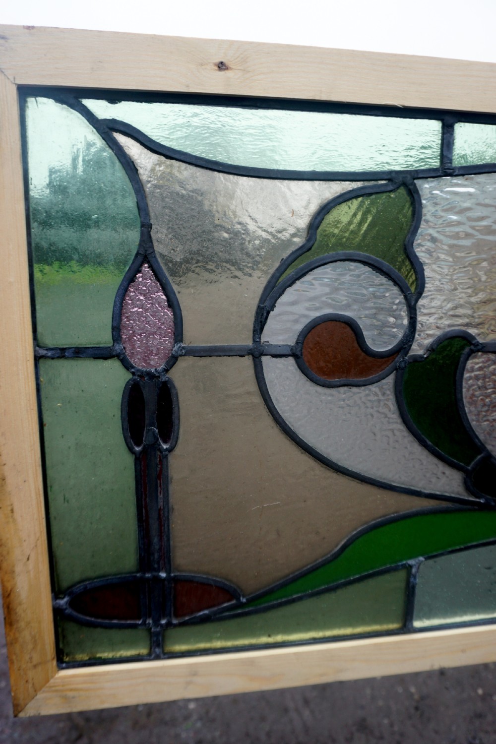 A stunning stained glass window View V