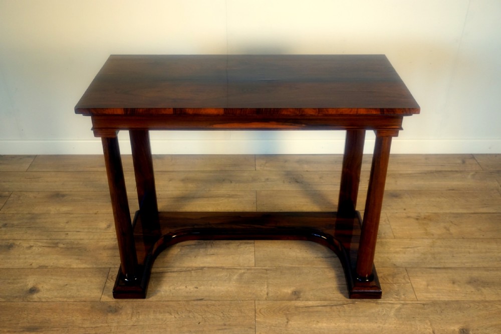 A good regency rosewood console table View II