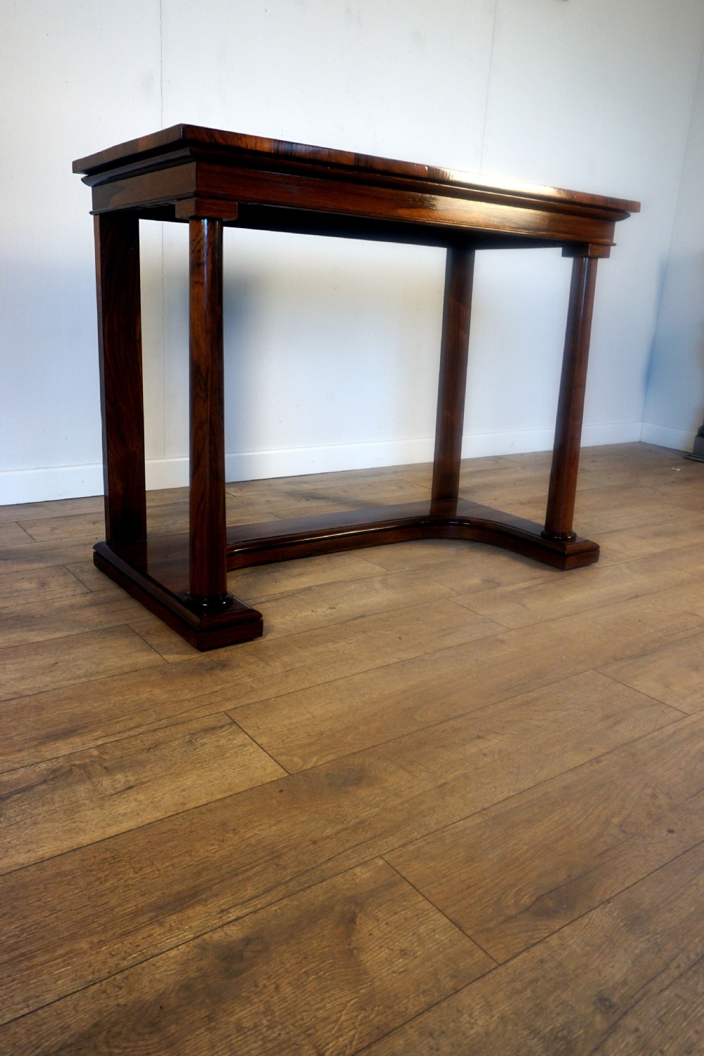 A good regency rosewood console table View VII