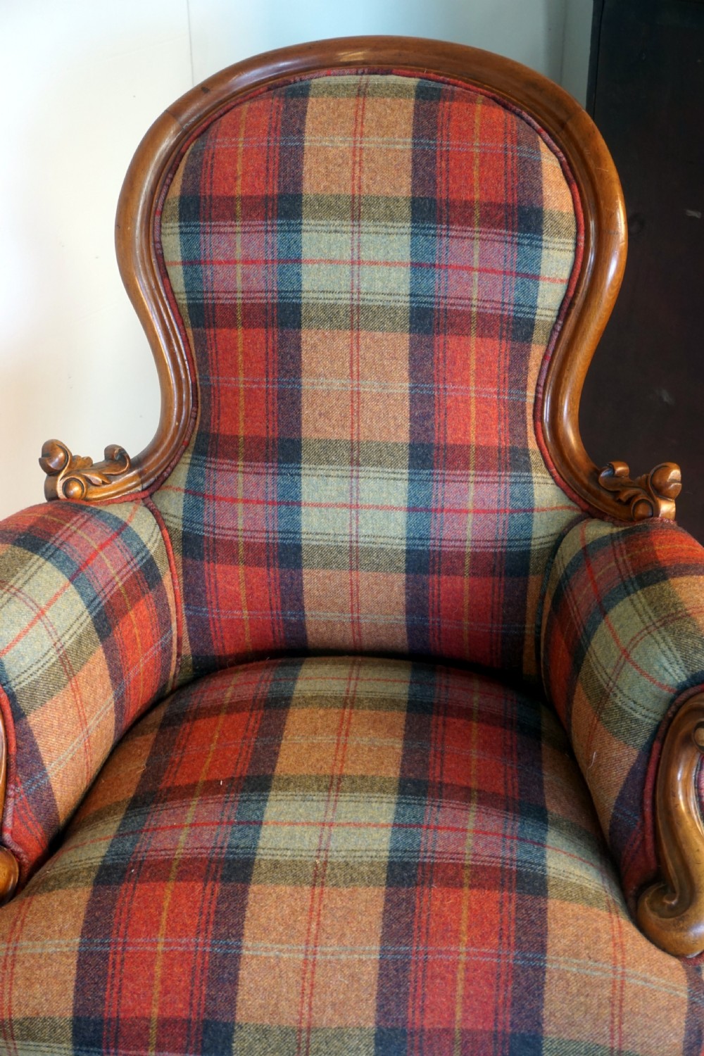A good original ladies and Gents pair of Victorian chairs View VI