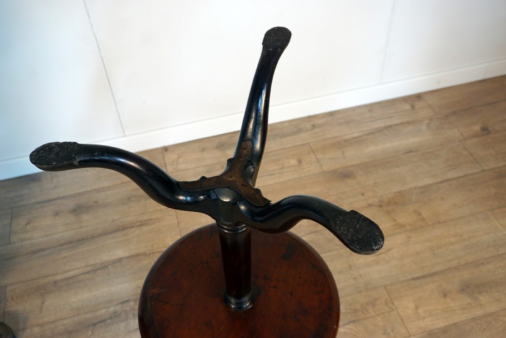 A good original 3 tier mahogany Georgian dumb waiter View III