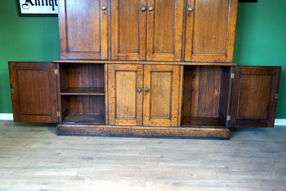 A superb oak housekeepers cupboard  View VI