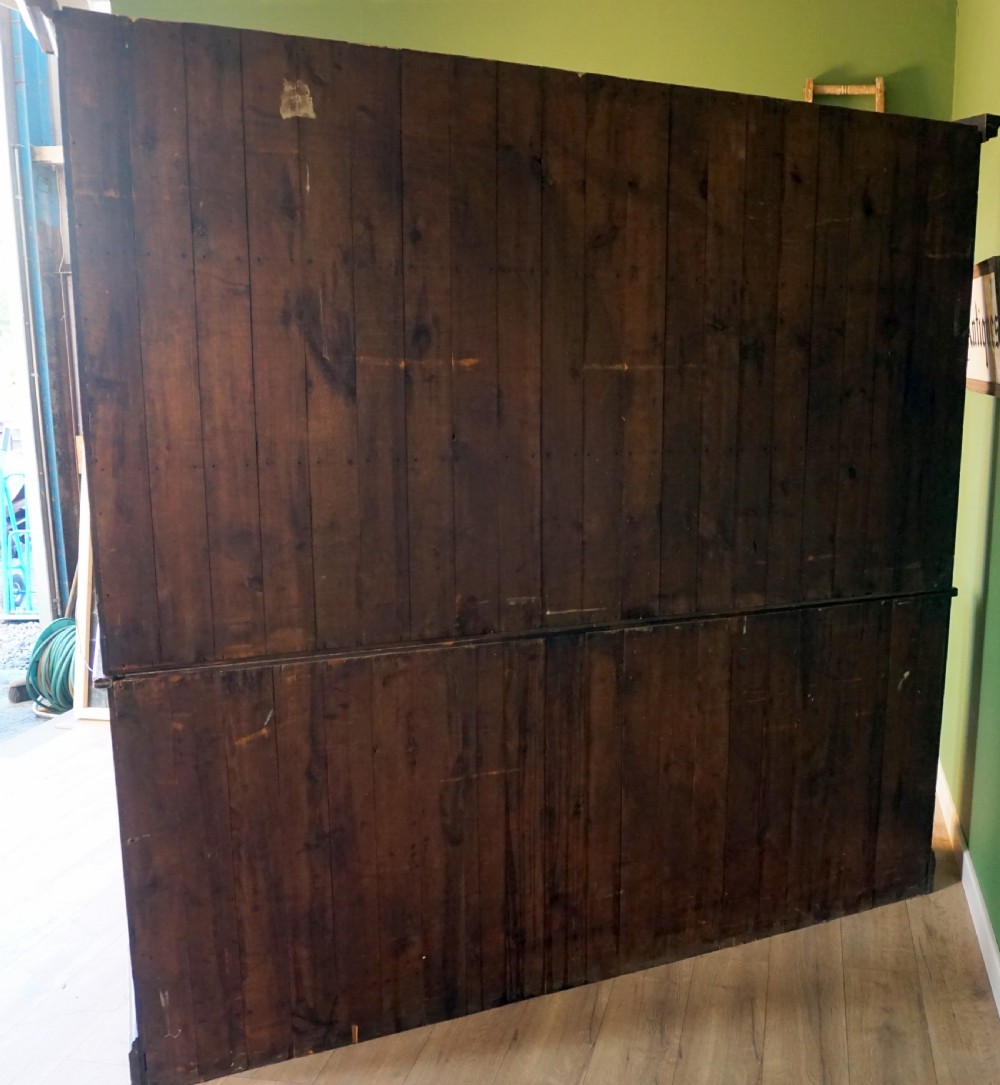 A superb oak housekeepers cupboard  View X