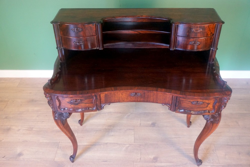 A very good Rosewood Boneur De Jour View IV