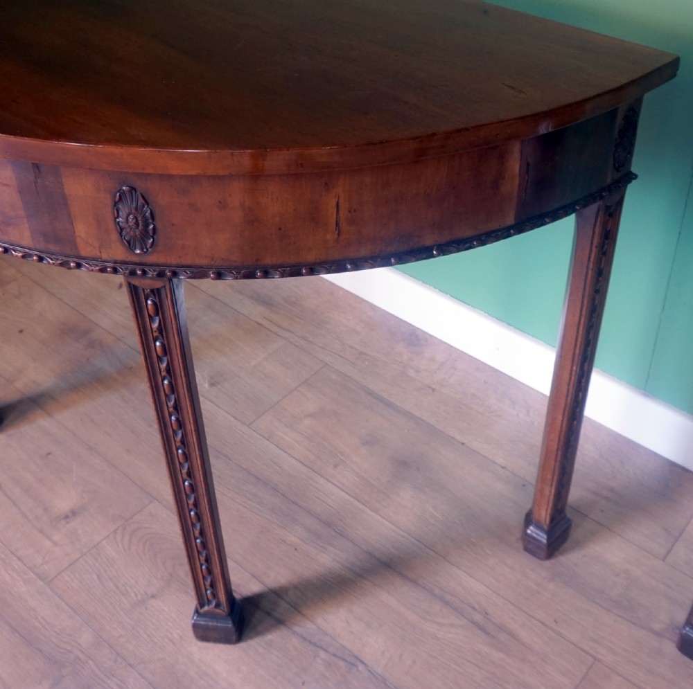 A superb pair of George 111 console tables  View III