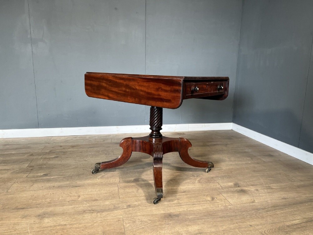 A super quality mahogany regency Pembroke table