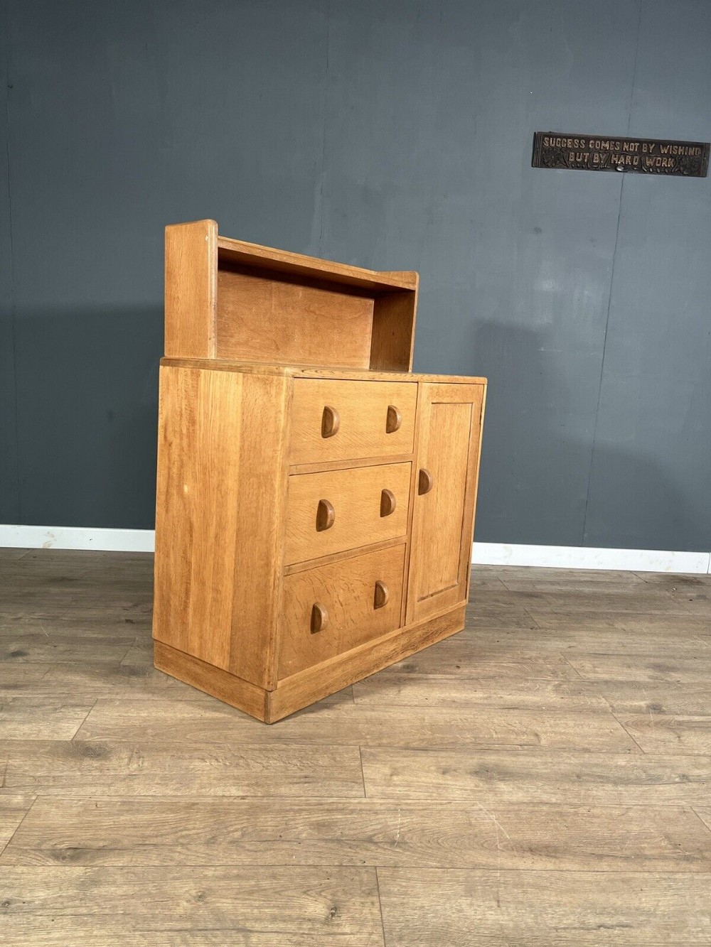 Heals Limed Oak 3 drawer cupboard 1930’s