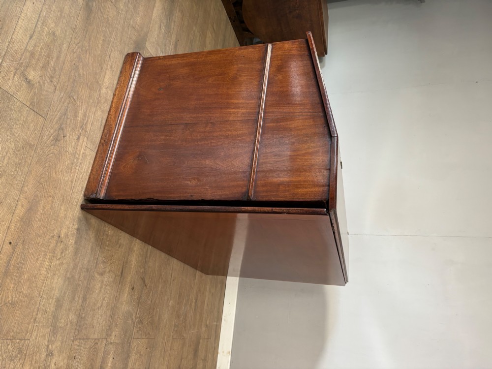An exceptional quality antique mahogany architects desk View VIII