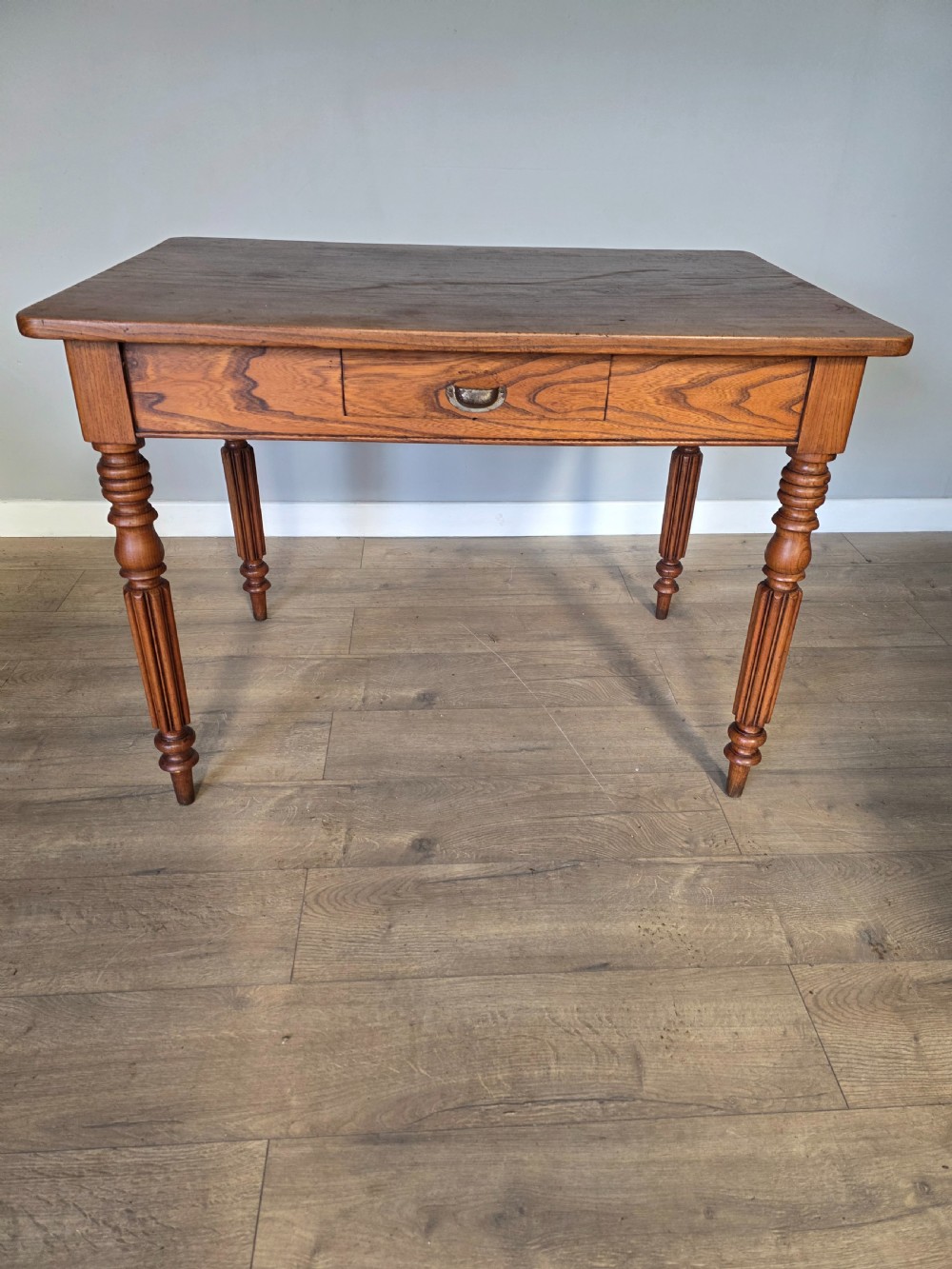 Victorian Country Elm Side Table View III