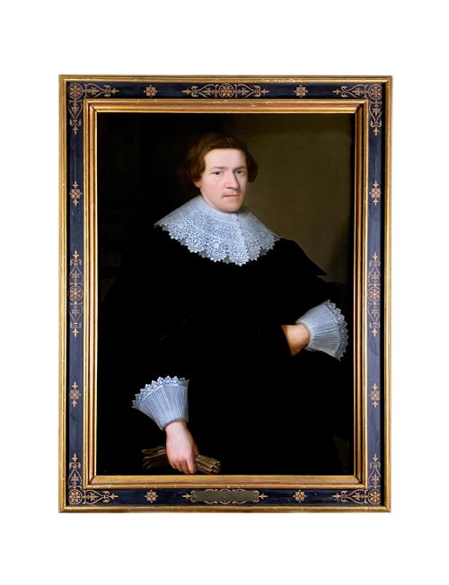 17th century anglo dutch school portrait of a young nobleman circle of cornelius johnson - CATEGORY: ANTIQUE ART - DATED 17TH CENTURY