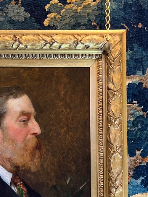 OIL ON CANVAS PORTRAIT OF HENRY EDMUND COTMAN BY FREDERICK GEORGE COTMAN 18501920 - ADDITIONAL PHOTO 6
