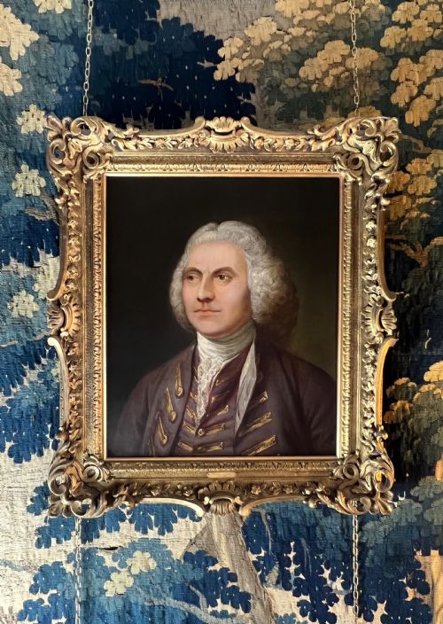 18TH CENTURY ENGLISH PORTRAITS OF A LADY AND A GENTLEMAN BY FRANCIS COTES 17261770 - ADDITIONAL PHOTO 3
