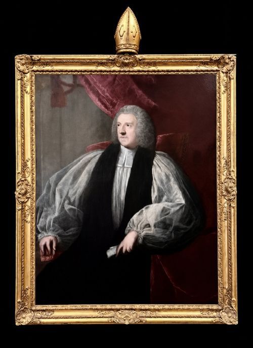 PORTRAIT OF ARCHBISHOP RICHARD ROBINSON OF ARMAGH  - BY SIR JOSHUA REYNOLDS P.R.A.
