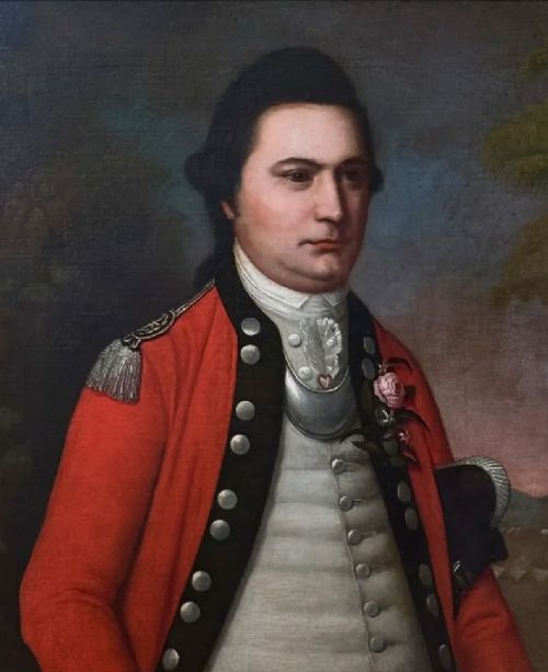 Stickland Lowry (1737-85) - Portrait of an Infantry Officer C.1780.