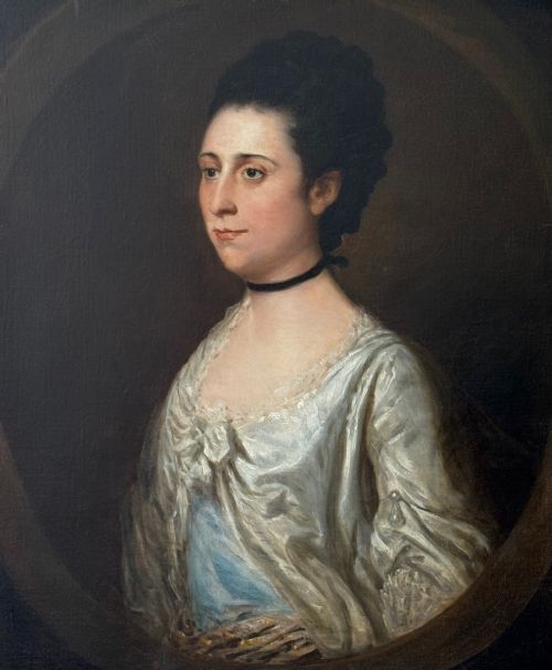 Thomas Beach (1739-1806) - Portrait of Hannah Hass
