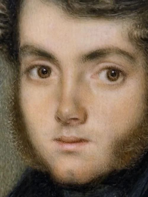 fig 3. ATTRIBUTED TO CHARLES JAGGER (1770-1827) - REGENCY PORTRAIT MINIATURE OF A GENTLEMAN