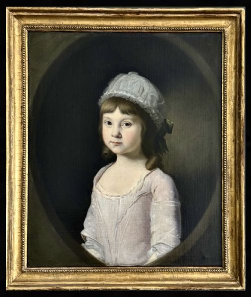 Circle of Joshua Reynolds Pra (1723-1792) - Portrait of a Young Girl.