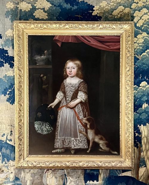 Northern European School C.1660 -  Portrait of King William III as a Boy.