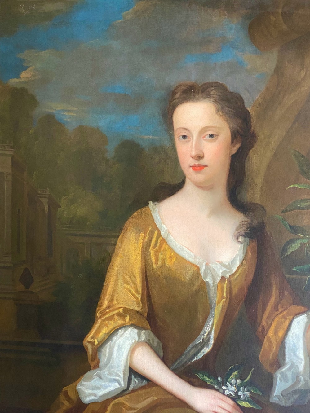 LATE 17TH CENTURY ENGLISH PORTRAIT OF A LADY - CIRCLE OF CHARLES JERVAS. View V