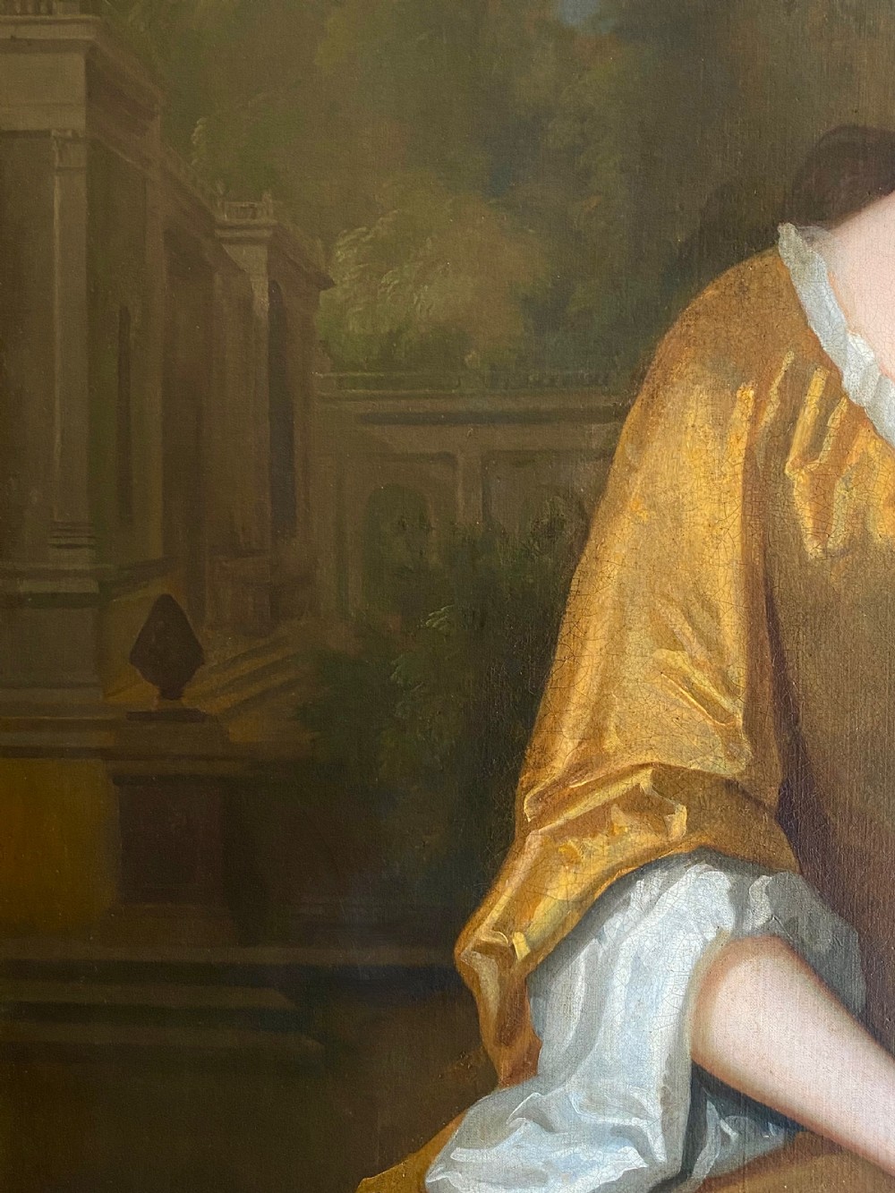LATE 17TH CENTURY ENGLISH PORTRAIT OF A LADY - CIRCLE OF CHARLES JERVAS. View VIII