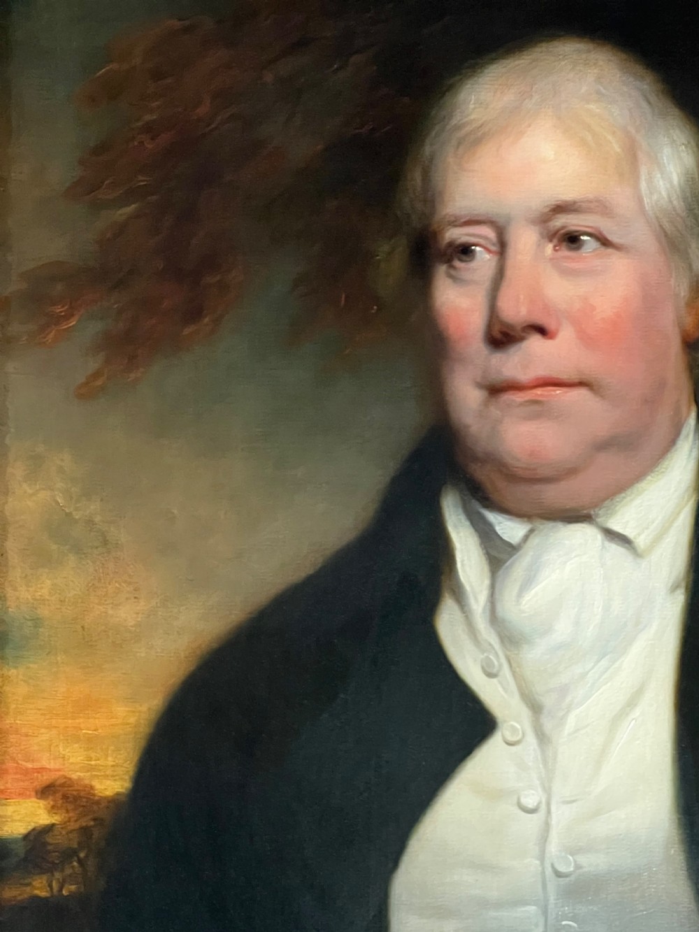 OIL ON CANVAS SCOTTISH REGENCY PORTRAIT OF A GENTLEMAN  -  ATTRIBUTED TO JOHN WATSON GORDON (1788-1864) View IV