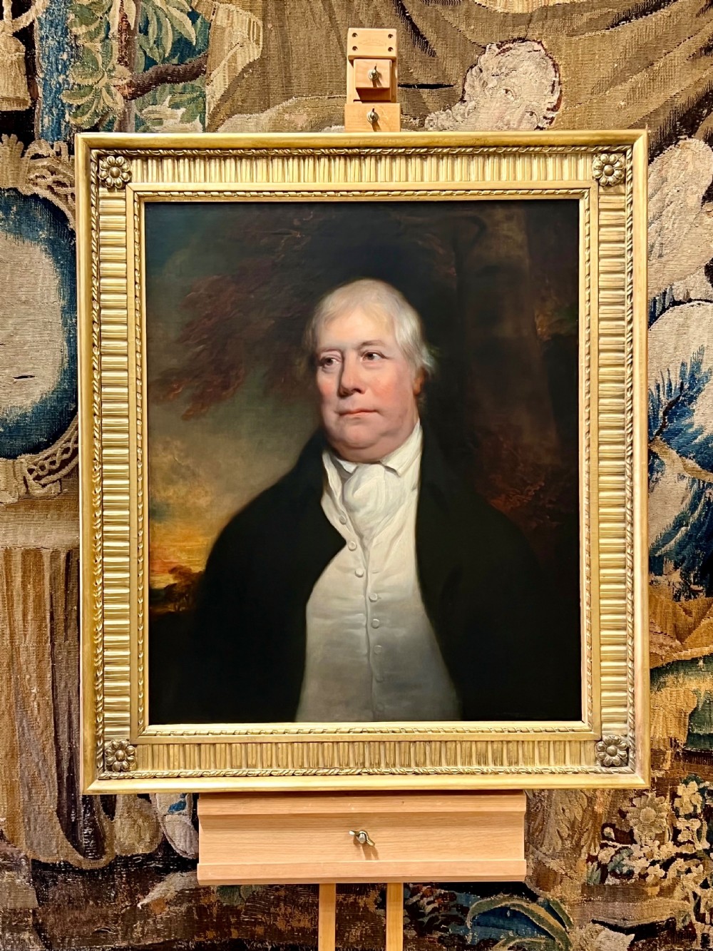 OIL ON CANVAS SCOTTISH REGENCY PORTRAIT OF A GENTLEMAN  -  ATTRIBUTED TO JOHN WATSON GORDON (1788-1864) View VI