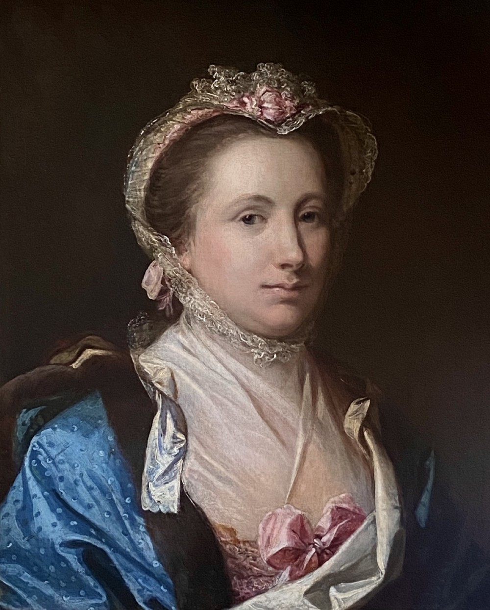 18TH CENTURY ENGLISH PORTRAITS OF A LADY AND A GENTLEMAN - BY FRANCIS COTES (1726-1770) View III