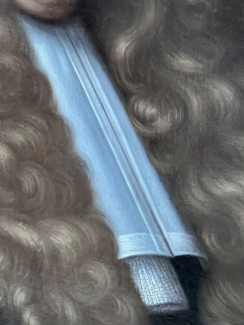 LATE 17TH CENTURY OIL PORTRAIT OF CLAUDE  VAILLANT (c.1700) - CIRCLE OF CHARLES LE BRUN (1619 - 1690) View III