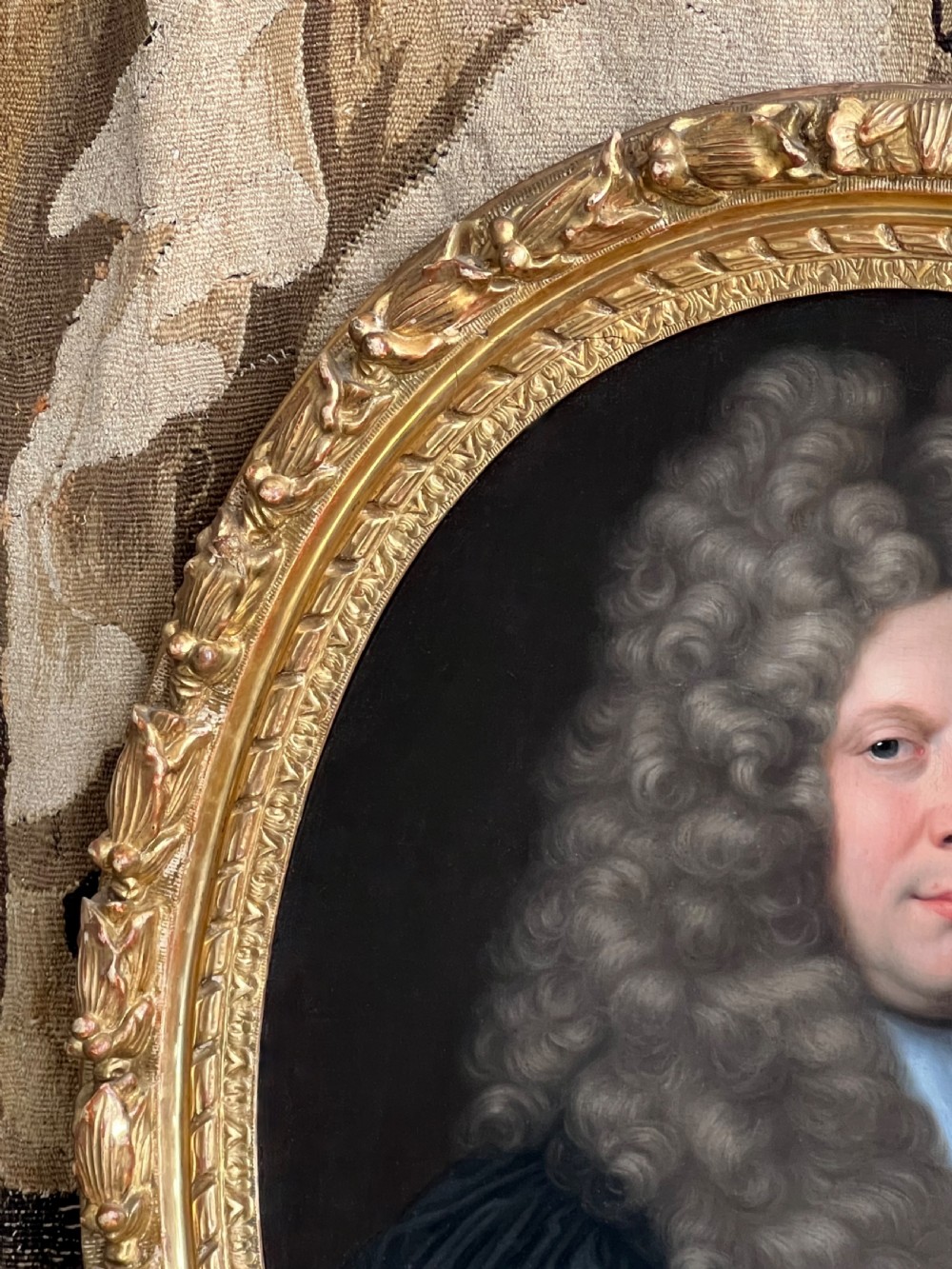 LATE 17TH CENTURY OIL PORTRAIT OF CLAUDE  VAILLANT (c.1700) - CIRCLE OF CHARLES LE BRUN (1619 - 1690) View V