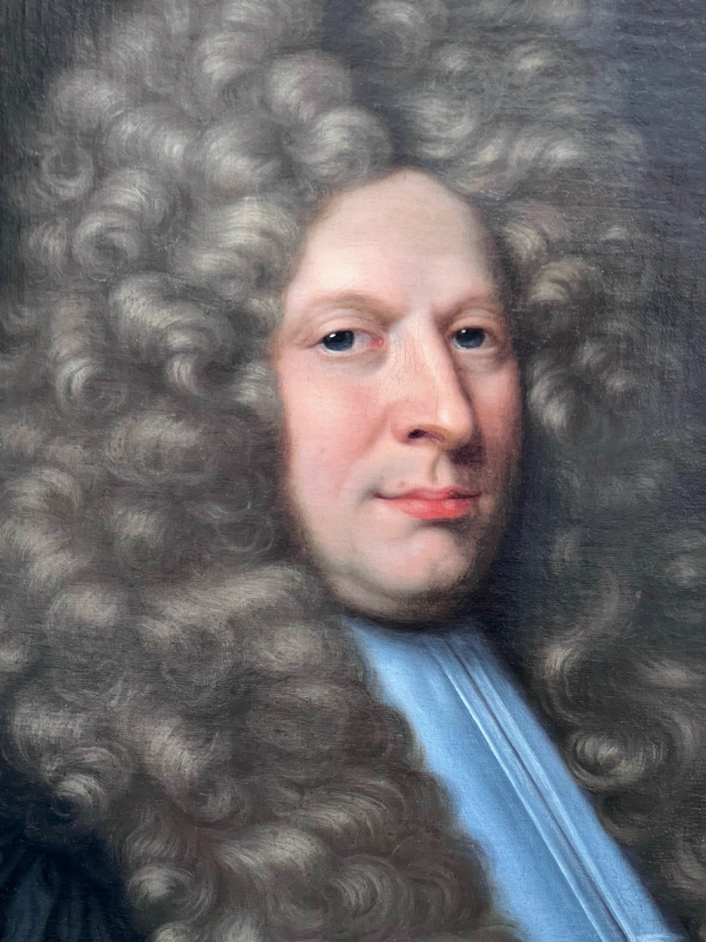 LATE 17TH CENTURY OIL PORTRAIT OF CLAUDE  VAILLANT (c.1700) - CIRCLE OF CHARLES LE BRUN (1619 - 1690) View VII