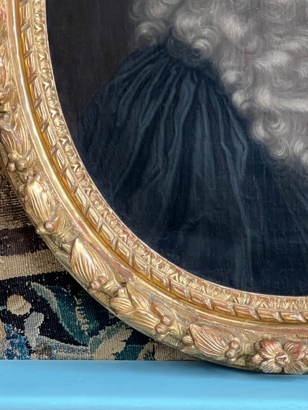 LATE 17TH CENTURY OIL PORTRAIT OF CLAUDE  VAILLANT (c.1700) - CIRCLE OF CHARLES LE BRUN (1619 - 1690) View IX