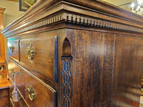 GEORGIAN CHEST ON CHEST TALLBOY - ADDITIONAL PHOTO 2