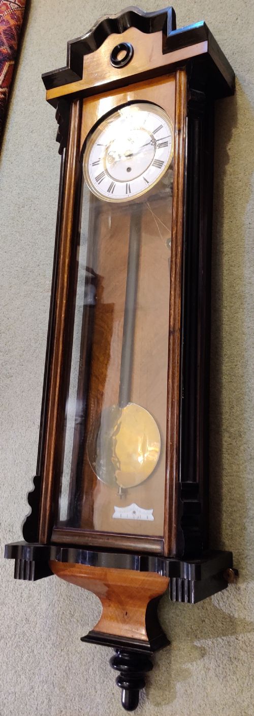 VIENNA REGULATOR WALL CLOCK - ADDITIONAL PHOTO 2