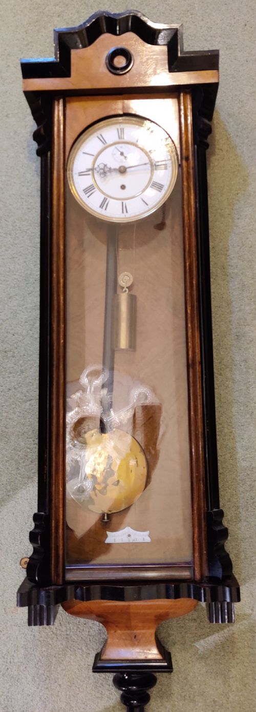 VIENNA REGULATOR WALL CLOCK - ADDITIONAL PHOTO 5