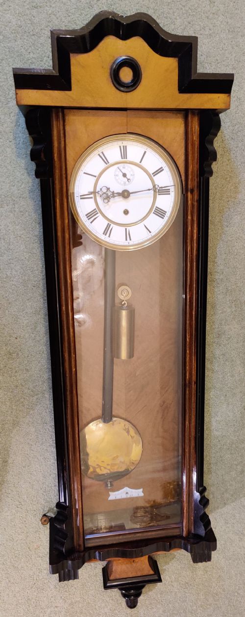 VIENNA REGULATOR WALL CLOCK - ADDITIONAL PHOTO 6