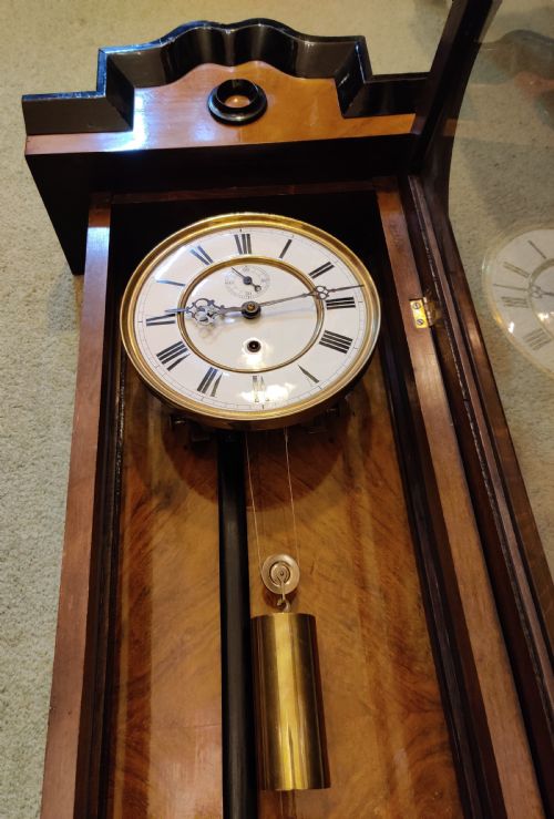 VIENNA REGULATOR WALL CLOCK - ADDITIONAL PHOTO 7