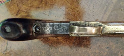 BELGIAN BLUNDERBUSS PISTOL WITH BRASS BARREL - ADDITIONAL PHOTO 5