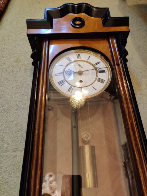 VIENNA REGULATOR WALL CLOCK - ADDITIONAL PHOTO 4