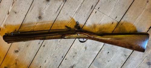 FLINTLOCK BLUNDERBUSS FITTED WITH A FOLDING BAYONET CIRCA 1780 - ADDITIONAL PHOTO 10