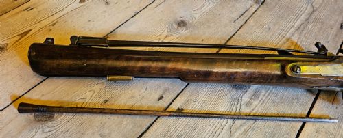 FLINTLOCK BLUNDERBUSS FITTED WITH A FOLDING BAYONET CIRCA 1780 - ADDITIONAL PHOTO 12