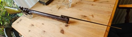 FLINTLOCK BLUNDERBUSS FITTED WITH A FOLDING BAYONET CIRCA 1780 - ADDITIONAL PHOTO 16