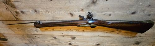 FLINTLOCK BLUNDERBUSS FITTED WITH A FOLDING BAYONET CIRCA 1780 - ADDITIONAL PHOTO 24
