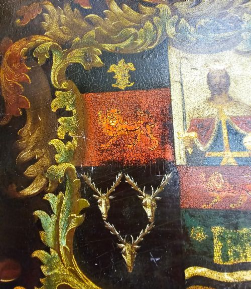 A VERY RARE HAND PAINTED IN OIL WOODEN COACH PANEL OF THE LANCASTER AND CARLISLE RAILWAY - ADDITIONAL PHOTO 9