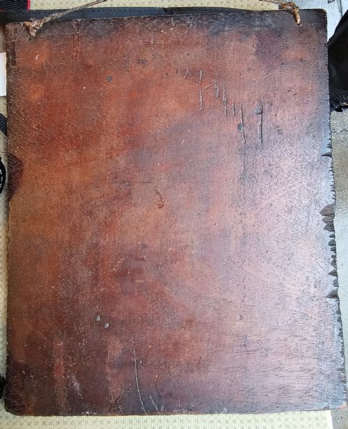 A VERY RARE HAND PAINTED IN OIL WOODEN COACH PANEL OF THE LANCASTER AND CARLISLE RAILWAY - ADDITIONAL PHOTO 11