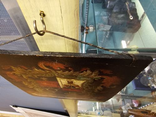 A VERY RARE HAND PAINTED IN OIL WOODEN COACH PANEL OF THE LANCASTER AND CARLISLE RAILWAY - ADDITIONAL PHOTO 13